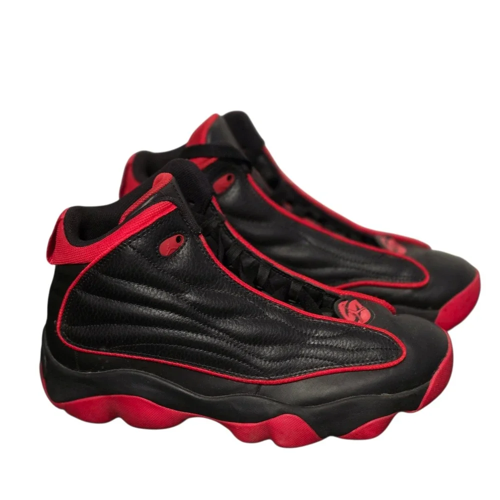 Kids‎ Jordan 13 Pro Strong Basketball Shoes Black Red Size 6.5Y DC7911 006